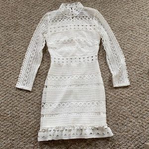 White Bride Dress - Shower Bachelorette Rehearsal